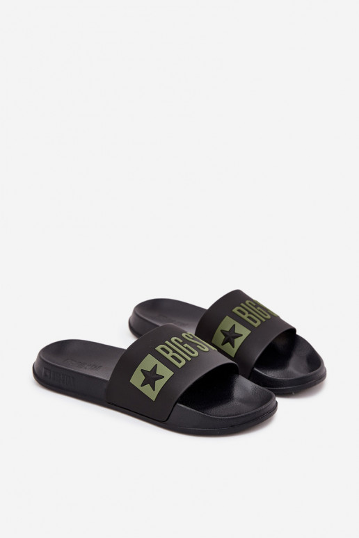 „Big Star“ vyriškos šlepetės SS174359 juodos