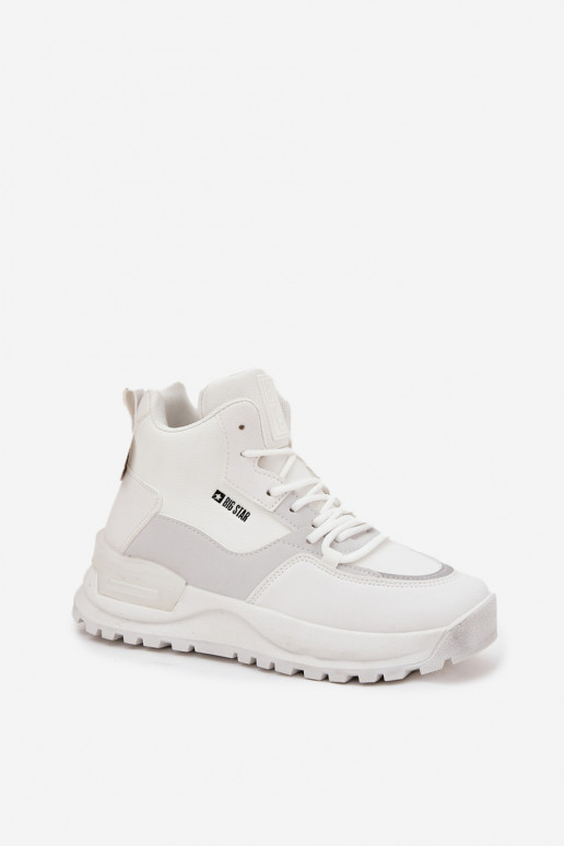 „Big Star SS274510“ moteriški sportiniai bateliai su platforma, balti