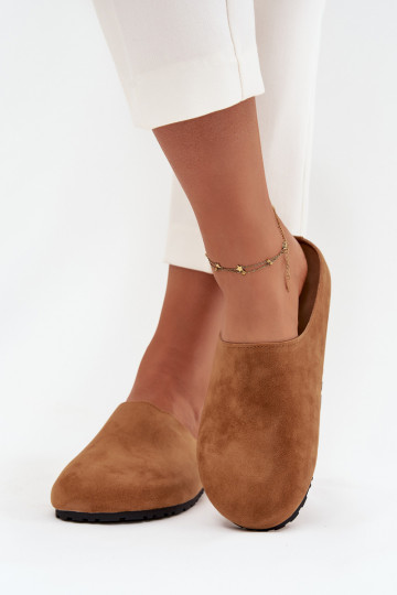 Moteriškos klumpės su „Camel“ platforma „Sylviane“