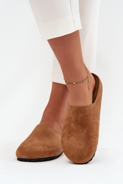 Moteriškos klumpės su „Camel“ platforma „Sylviane“