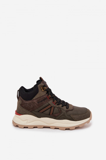 WRANGLER WEST MEN MID 20253027 vyriški žygio batai tamsiai žali