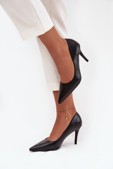 Moteriški juodi eko odos aukštakulniai Sivana