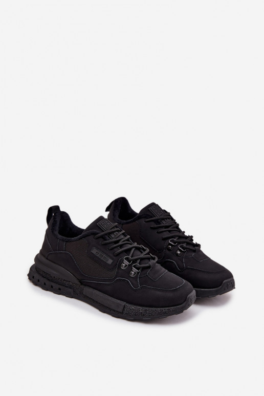 Vyriški sportiniai bateliai su pašiltinimu SS174411 HI-POLY SYSTEM juodi