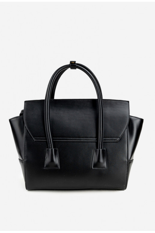 NOBO BAG5810-020 juodas medžiaginis krepšys