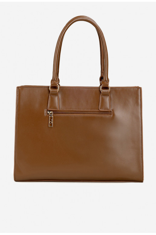 NOBO BAG6150-M17 gyvūnų rašto krepšys rudas