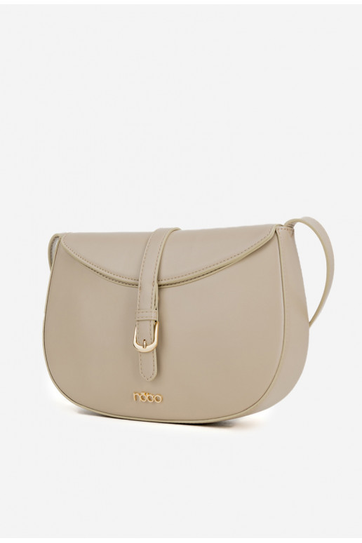 NOBO BAG5780-M15 smėlio spalvos krepšys per petį