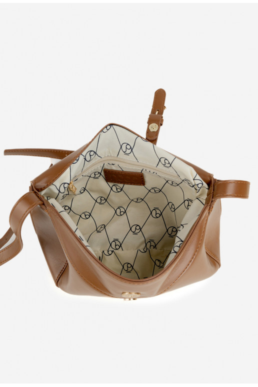 NOBO BAG5780-M17 krepšys per petį, šviesiai rudas