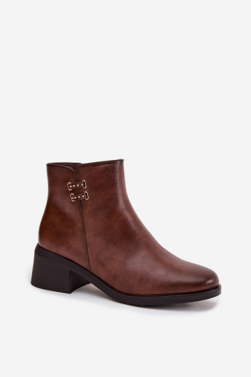 Delmira rudi izoliuoti moteriški aulinukai iki kulkšnių 2