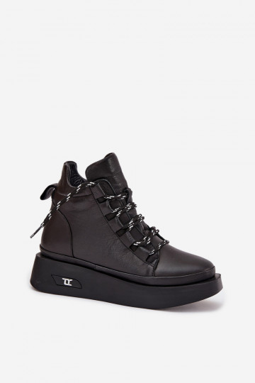 Artiker 55C0809 juodi moteriški odiniai aulinukai su platforma 2