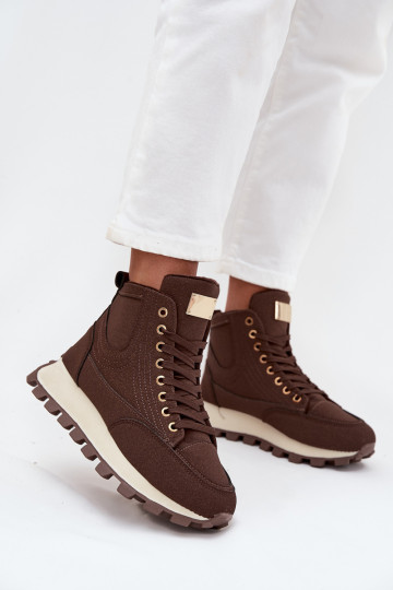 Marivira rudi moteriški izoliuoti platforminiai aulinukai