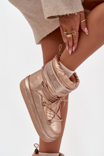 Moteriški sniego batai su raišteliais O& 39 NEILL LISA WOMEN HIGH 90253012.99U auksiniai