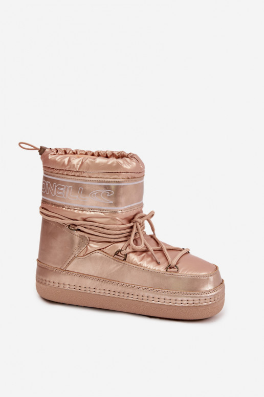 Moteriški sniego batai su raišteliais O& 39 NEILL LISA WOMEN HIGH 90253012.99U auksiniai