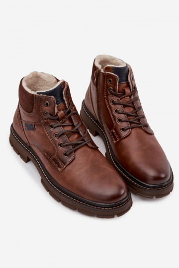 Vyriški izoliuoti žygio batai Wrangler 20253034.JCU rudi