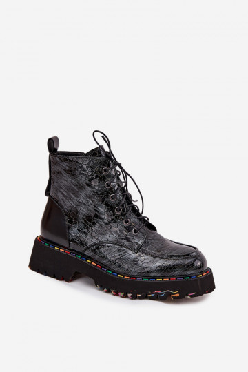 Artiker 57C0065 moteriški lakuotos odos aulinukai iki kulkšnių pilki 2