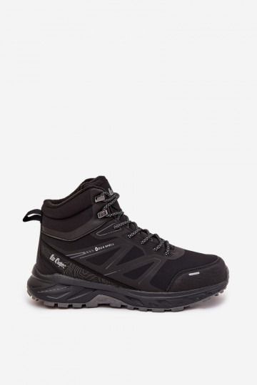 Lee Cooper LCJ-25-01-3710 moteriški žygio batai su izoliacija, juodi