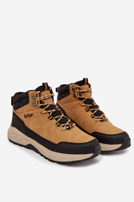 Lee Cooper vyriški izoliuoti žygio batai LCJ-25-01-3724M Camel spalvos