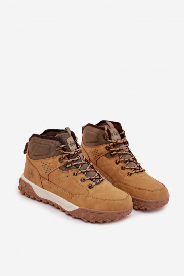 Lee Cooper LCJ-25-01-3726 Camel spalvos vyriški žieminiai batai 2