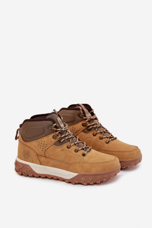 Lee Cooper LCJ-25-01-3726 Camel spalvos vyriški žieminiai batai