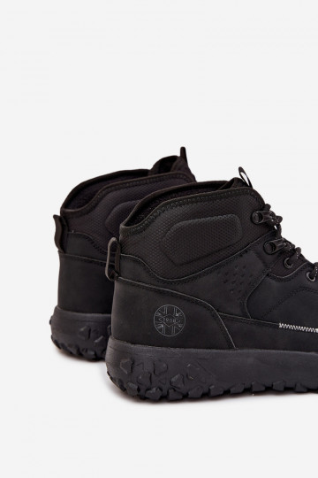 Lee Cooper LCJ-25-01-3725 vyriški žieminiai batai su izoliacija, juodi