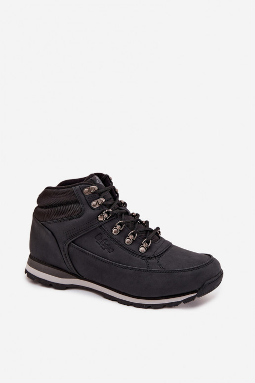 Lee Cooper vyriški izoliuoti žygio batai LCJ-25-03-3844M juodi
