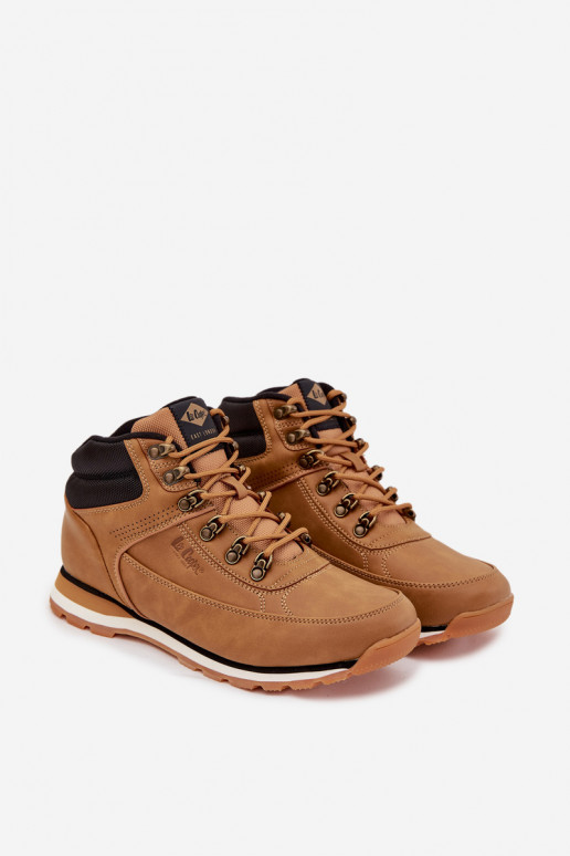 Lee Cooper vyriški izoliuoti žygio batai LCJ-25-03-3843M Camel spalvos