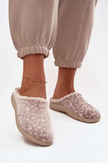 „Love Inblu ET000032“ smėlio spalvos moteriškos šlepetės