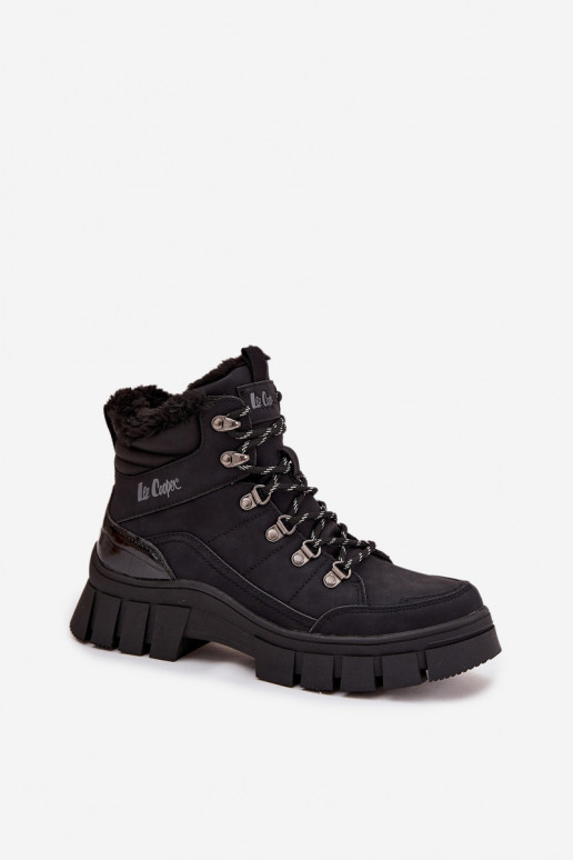 Lee Cooper moteriški izoliuoti žygio batai LCJ-25-31-3911 juodi