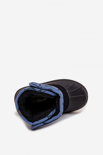 Lee Cooper LCJ-25-10-3774 vaikiški sniego batai su užsegimu, mėlyni