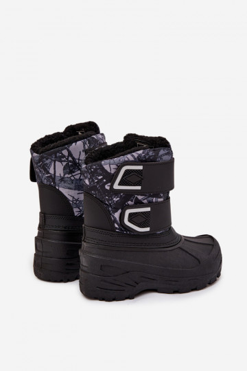 Lee Cooper vaikiški sniego batai LCJ-25-10-3781 juodi