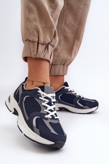 Moteriški sportiniai bateliai tamsiai mėlyni Kildia