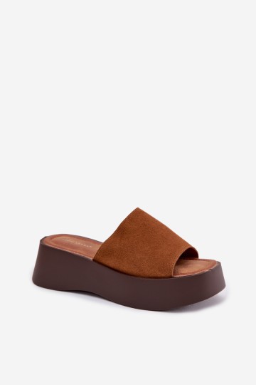 Moteriškos „Camel Liorisse“ platforminės šlepetės 2