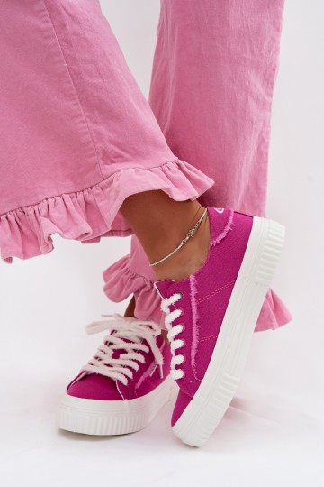 Moteriški platforminiai sportbačiai O`NEILL SPINNA C WOMEN LOW 90261009.06R fuksijos spalvos