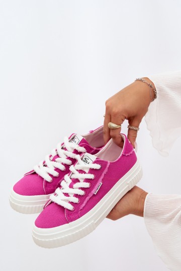 Moteriški platforminiai sportbačiai O`NEILL SPINNA C WOMEN LOW 90261009.06R fuksijos spalvos 2