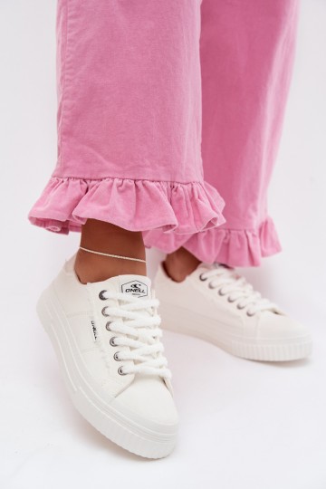 Moteriški platforminiai sportbačiai O`NEILL SPINNA C WOMEN LOW 90261009.02A Balta