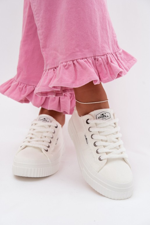 Moteriški platforminiai sportbačiai O`NEILL SPINNA C WOMEN LOW 90261009.02A Balta