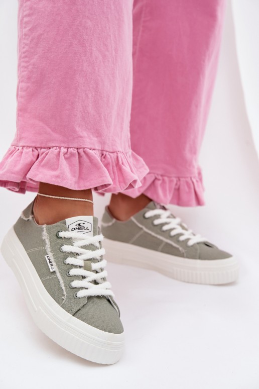O`NEILL SPINNA C WOMEN LOW 90261009.05Z Žali moteriški sportbačiai su platforma