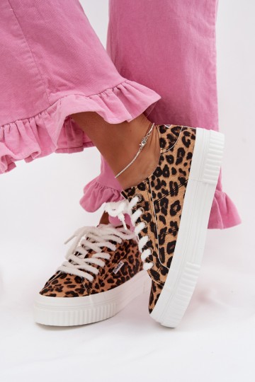 Moteriški platforminiai sportbačiai O`NEILL SPINNA C WOMEN LOW 90261009.92A Leopardo rašto