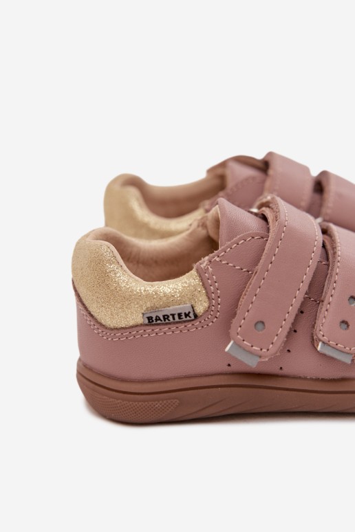 Basomis odinėmis vaikiškomis avalynėmis „Bartek“ 8600355 rožinės spalvos