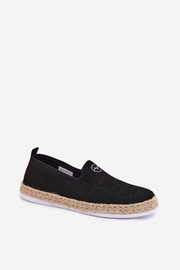 Vinceza 13659 moteriškos espadrilės su juodomis detalėmis 2