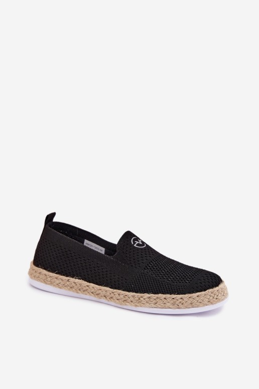 Vinceza 13659 moteriškos espadrilės su juodomis detalėmis