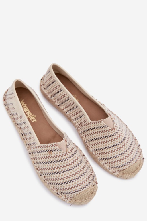 Wrangler moteriškos espadrilės 20261079.97H smėlio spalvos