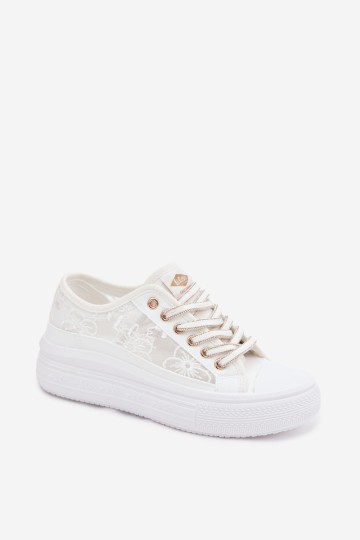 Lee Cooper LCW-26-44-4480 moteriški sportbačiai su raišteliais, balti 2