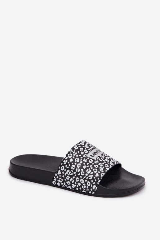 Moteriškos jaunimo šlepetės LEVI& 39 S VPOL0251S-1335 Black