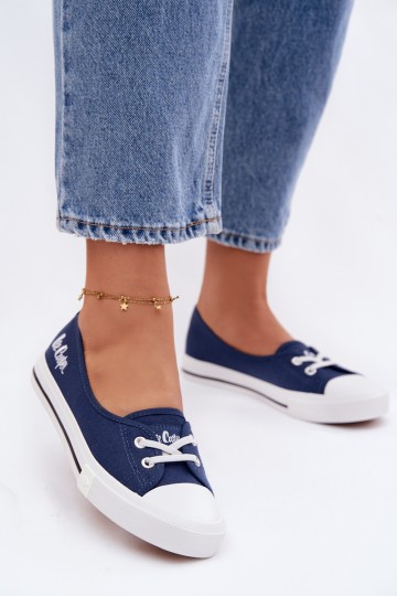 Lee Cooper moteriški sportbačiai LCW-26-31-4355 tamsiai mėlyni