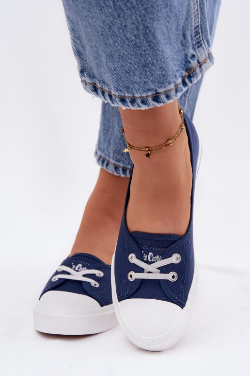 Lee Cooper moteriški sportbačiai LCW-26-31-4355 tamsiai mėlyni