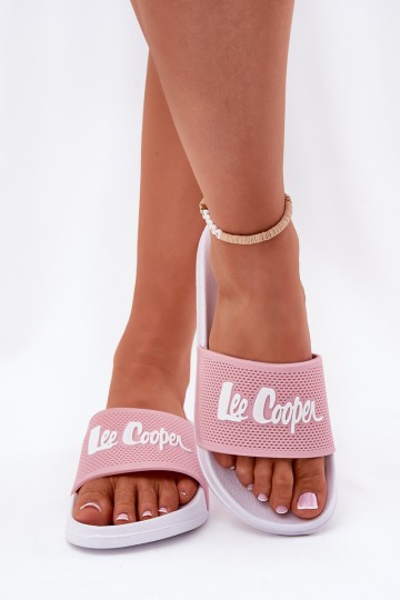 Lee Cooper moteriškos šlepetės LCW-26-07-4159 rožinės
