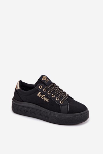 Lee Cooper moteriški sportbačiai su platforma LCW-26-44-4476 juodi 2