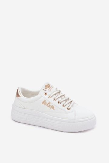 Lee Cooper LCW-26-44-4478 moteriški sportbačiai su platforma, balti 2