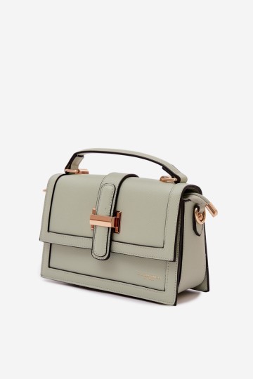 Flora&Co Nelsera Mint spalvos krepšys per petį