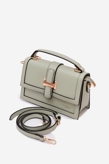 Flora&Co Nelsera Mint spalvos krepšys per petį 2